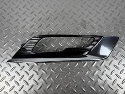 Решітка переднього бампера права Ford Fusion mk5 17-18 під птф LED глянець, з хром молдингом - превью 1